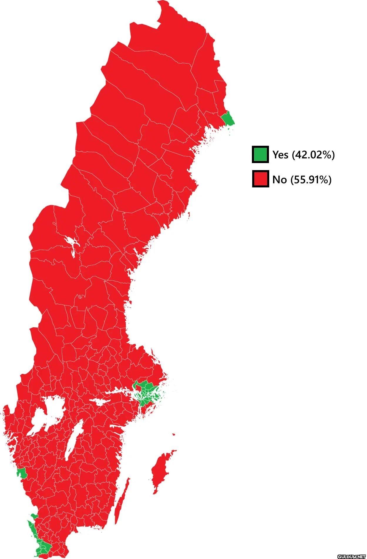 Sweden when they voted on...