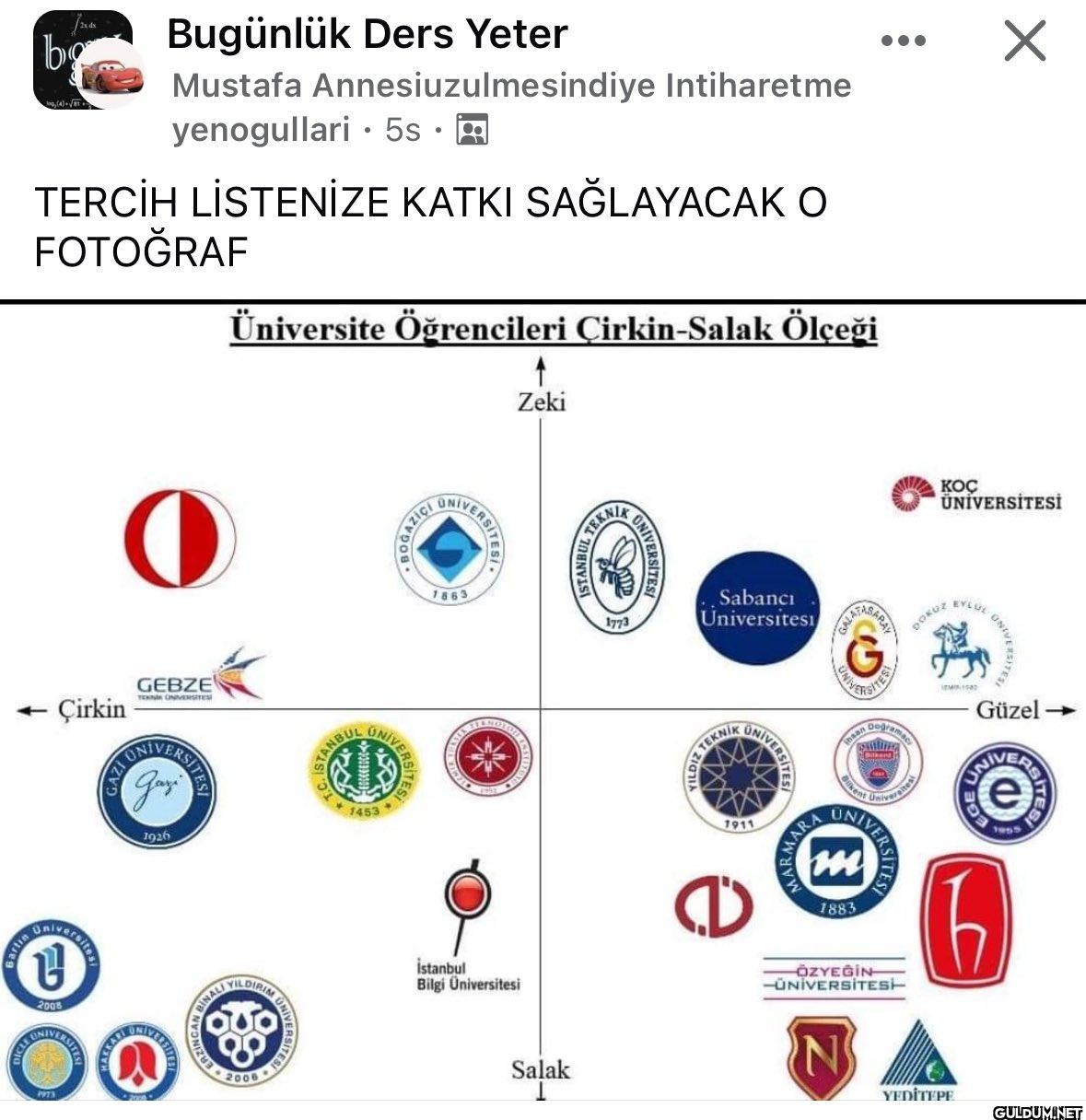 Tercih yapmadan önce...