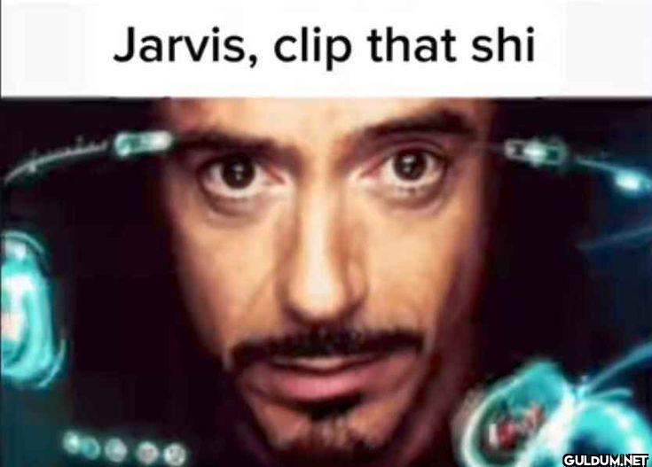 Jarvis, clip that shi