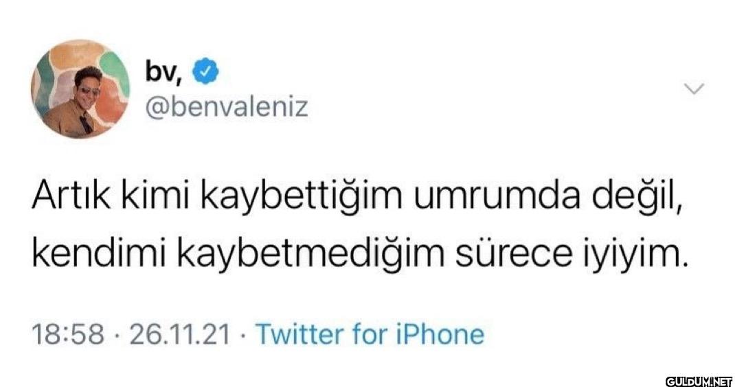 Artık kimi kaybettiğim...