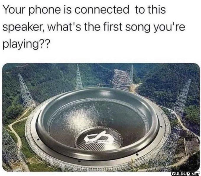 What's that one song...