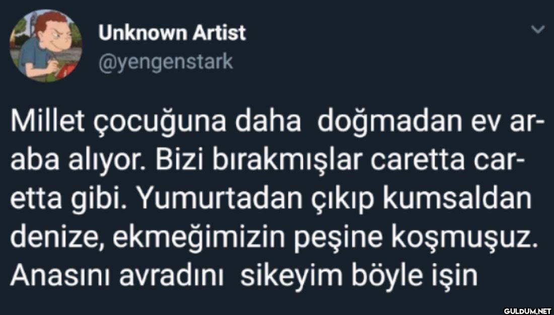 Millet çocuğuna daha...