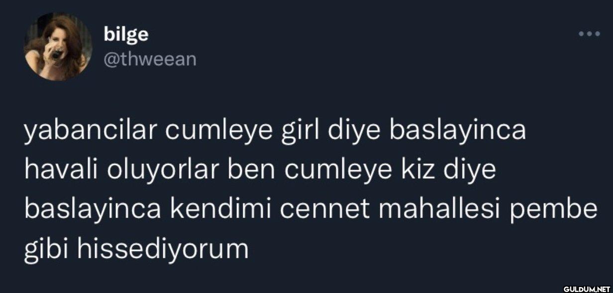yabancilar cumleye girl...
