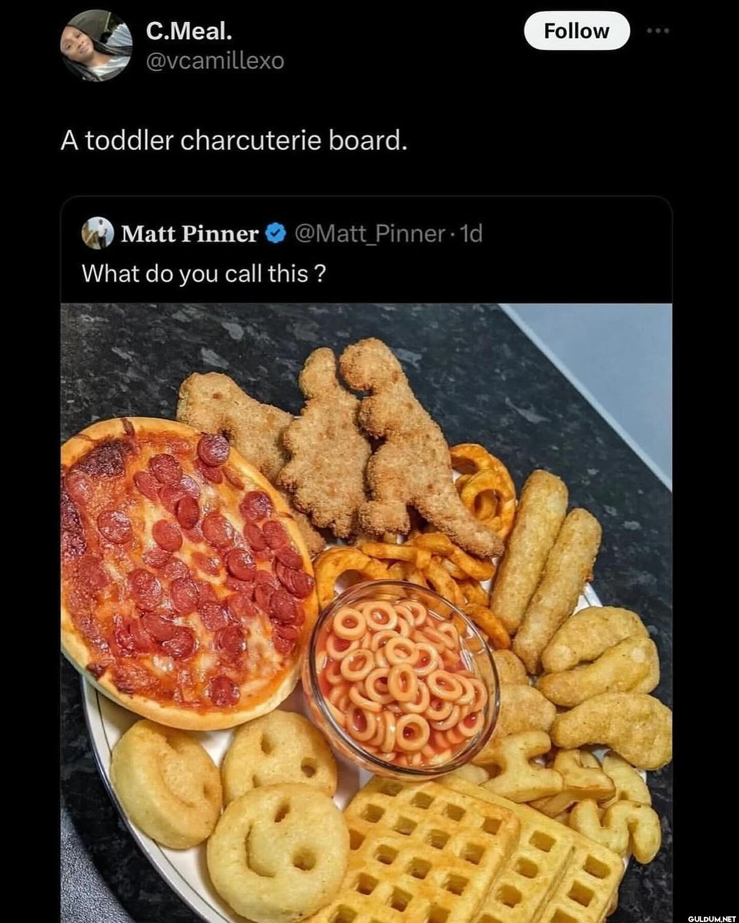 A toddler charcuterie...