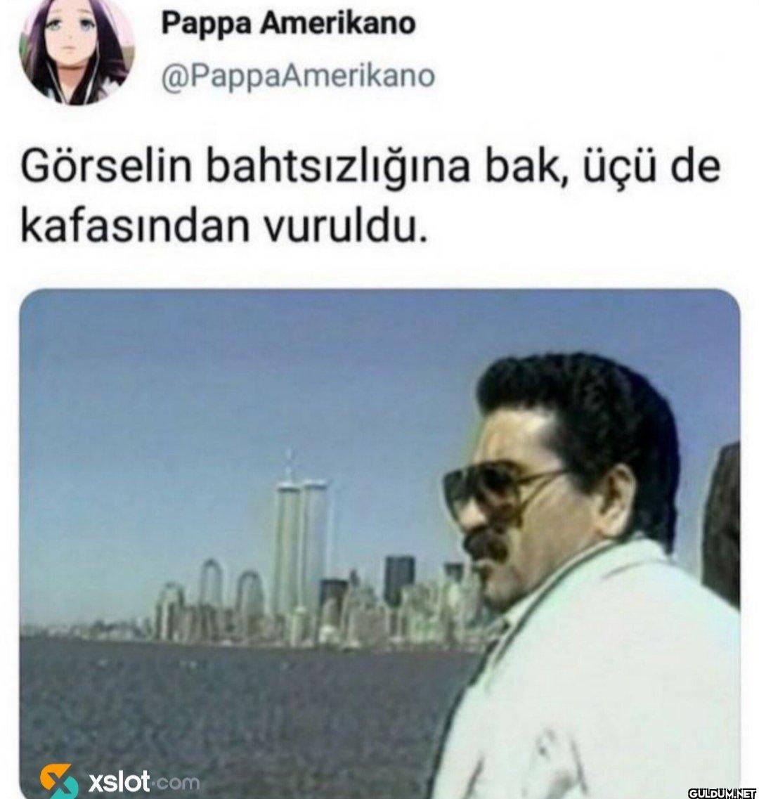 Görselin bahtsızlığına...