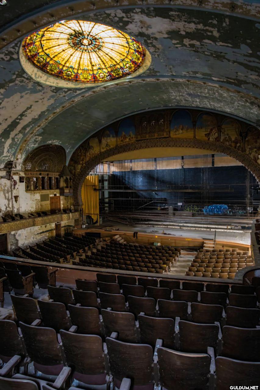 7. Abandoned theater 🎭 in...