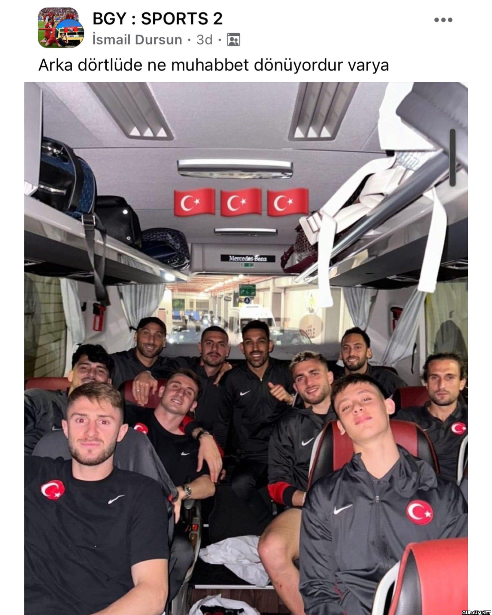 Arka dörtlüdeki muhabbet...