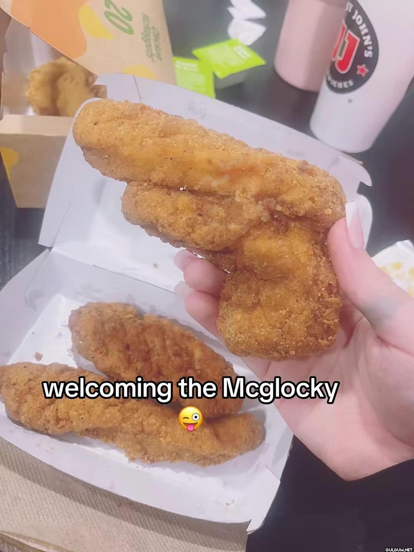 JOHN'S welcoming the Mcglocky