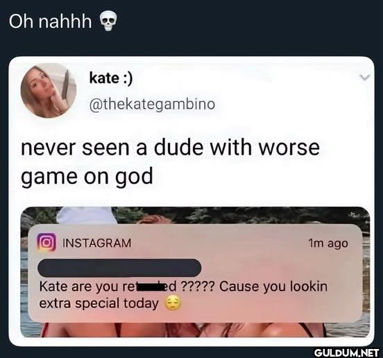 never seen a dude with...