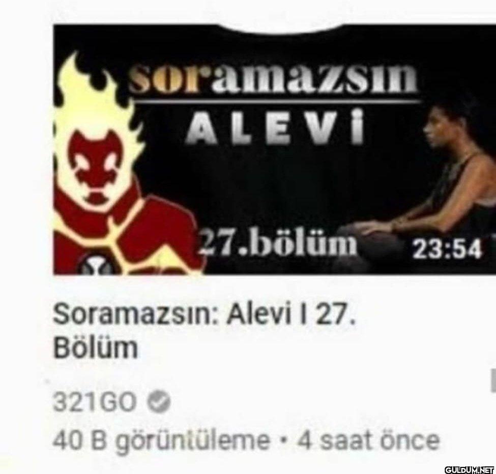 Soramazsın ALEVI 27.bölüm...