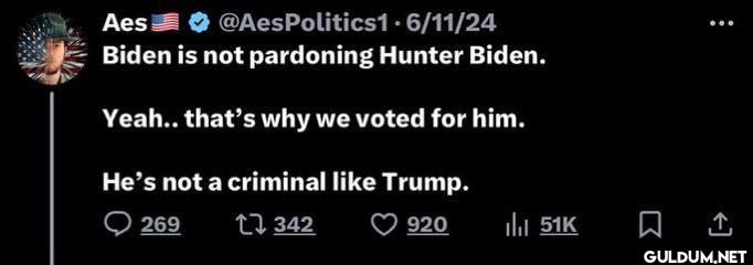 - 6/11/24 Biden is not...