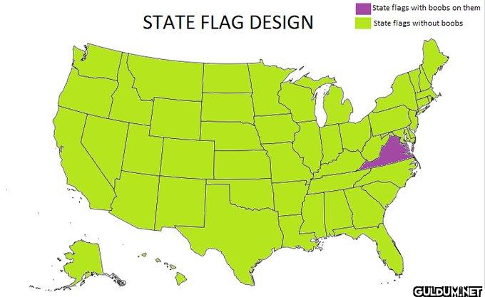 25. State flags with boobs...
