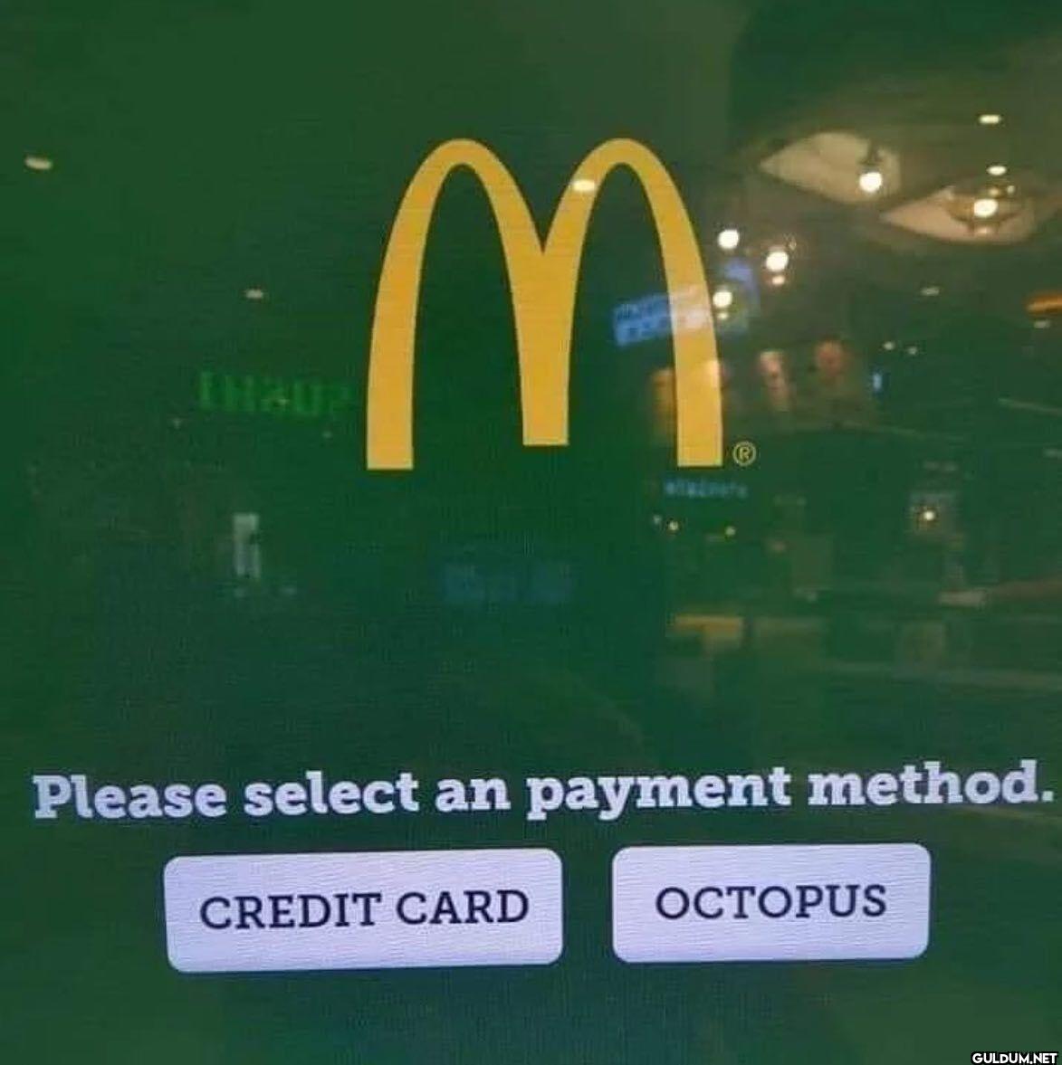 Please select an payment...