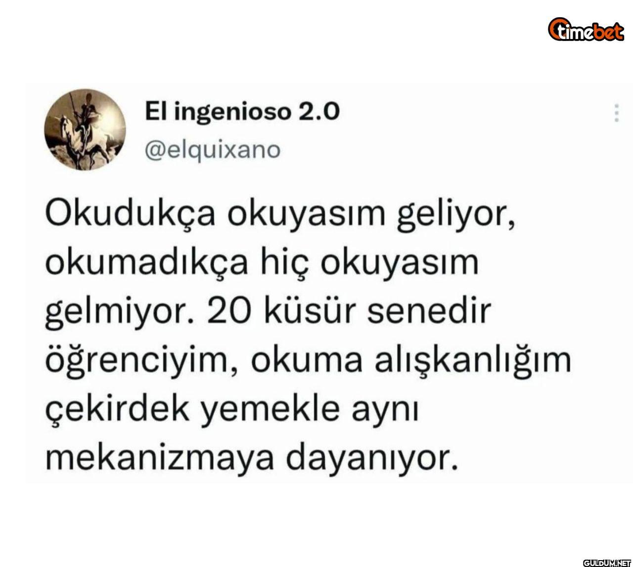 Okudukça okuyasım geliyor,...