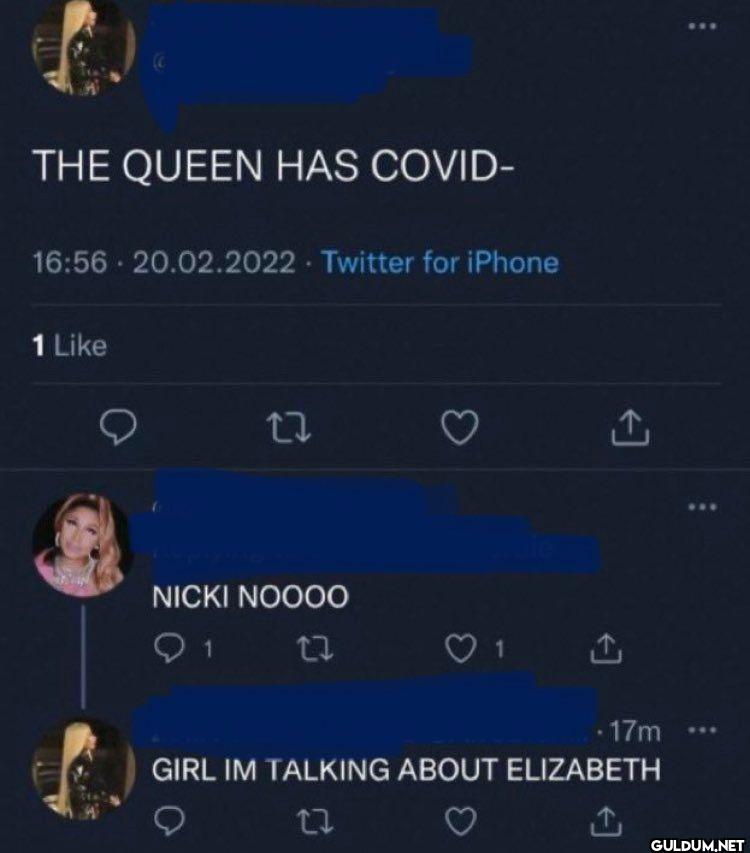 THE QUEEN HAS COVID- 20.02.2022