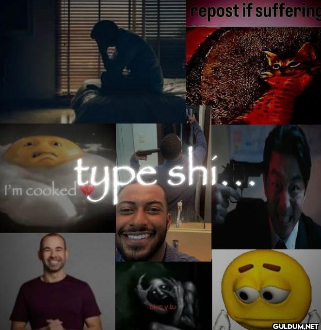 if suffering I'm cooked...