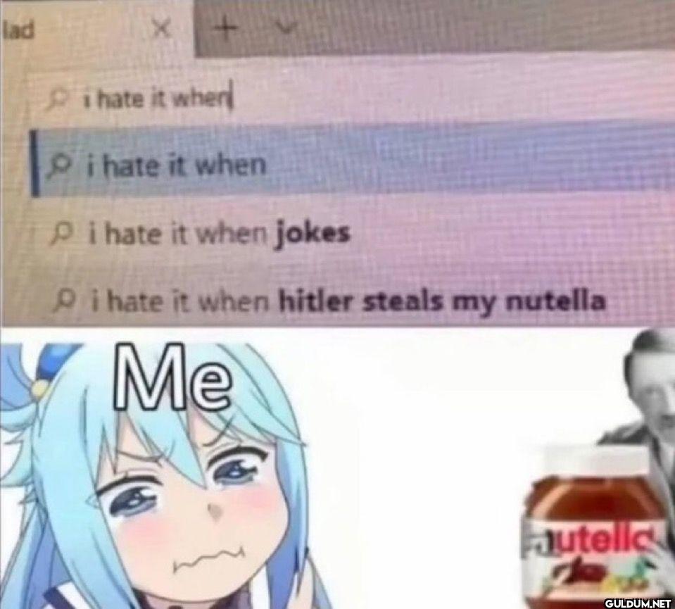 i hate it when i hate it...