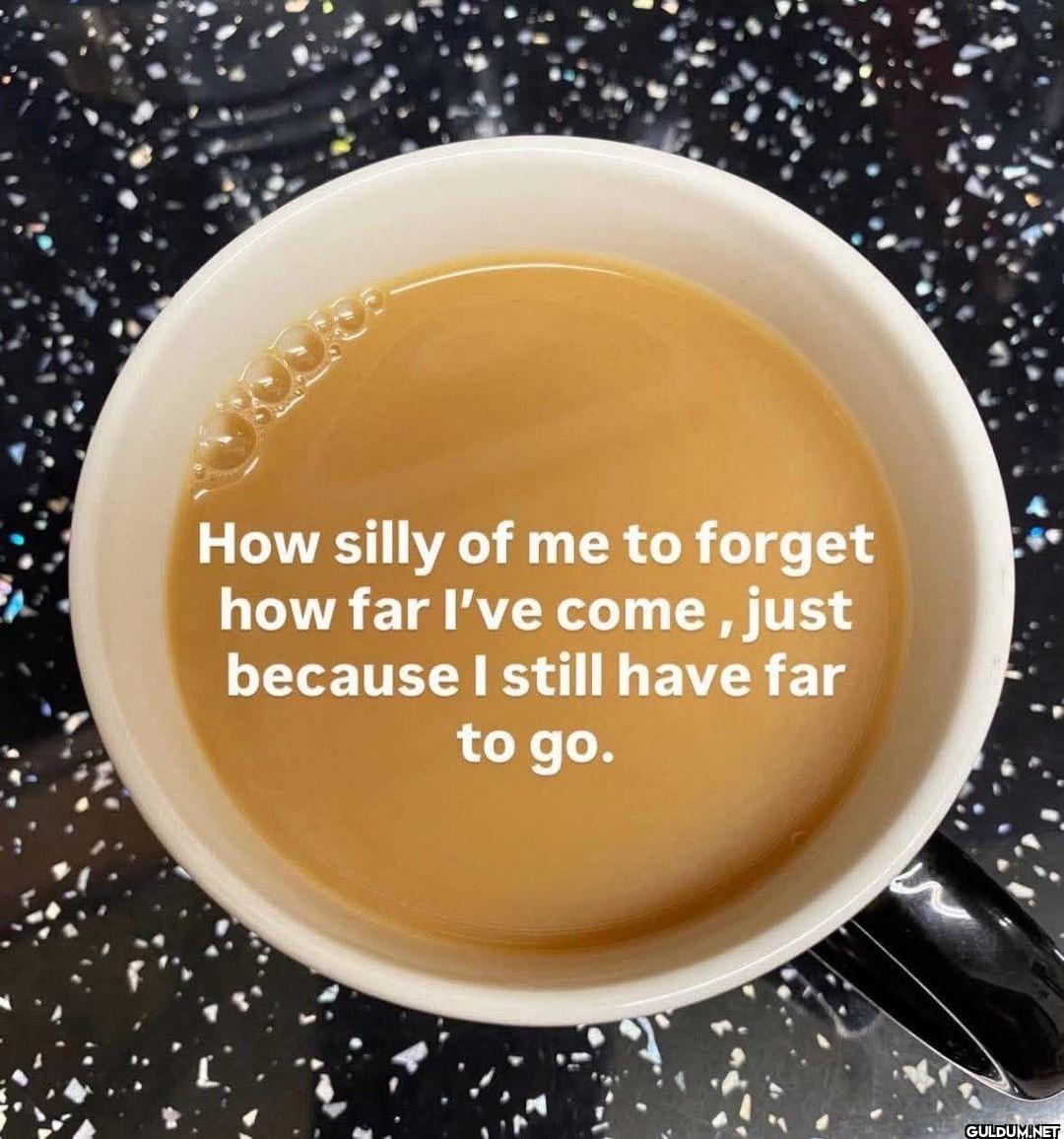 How silly of me to forget...
