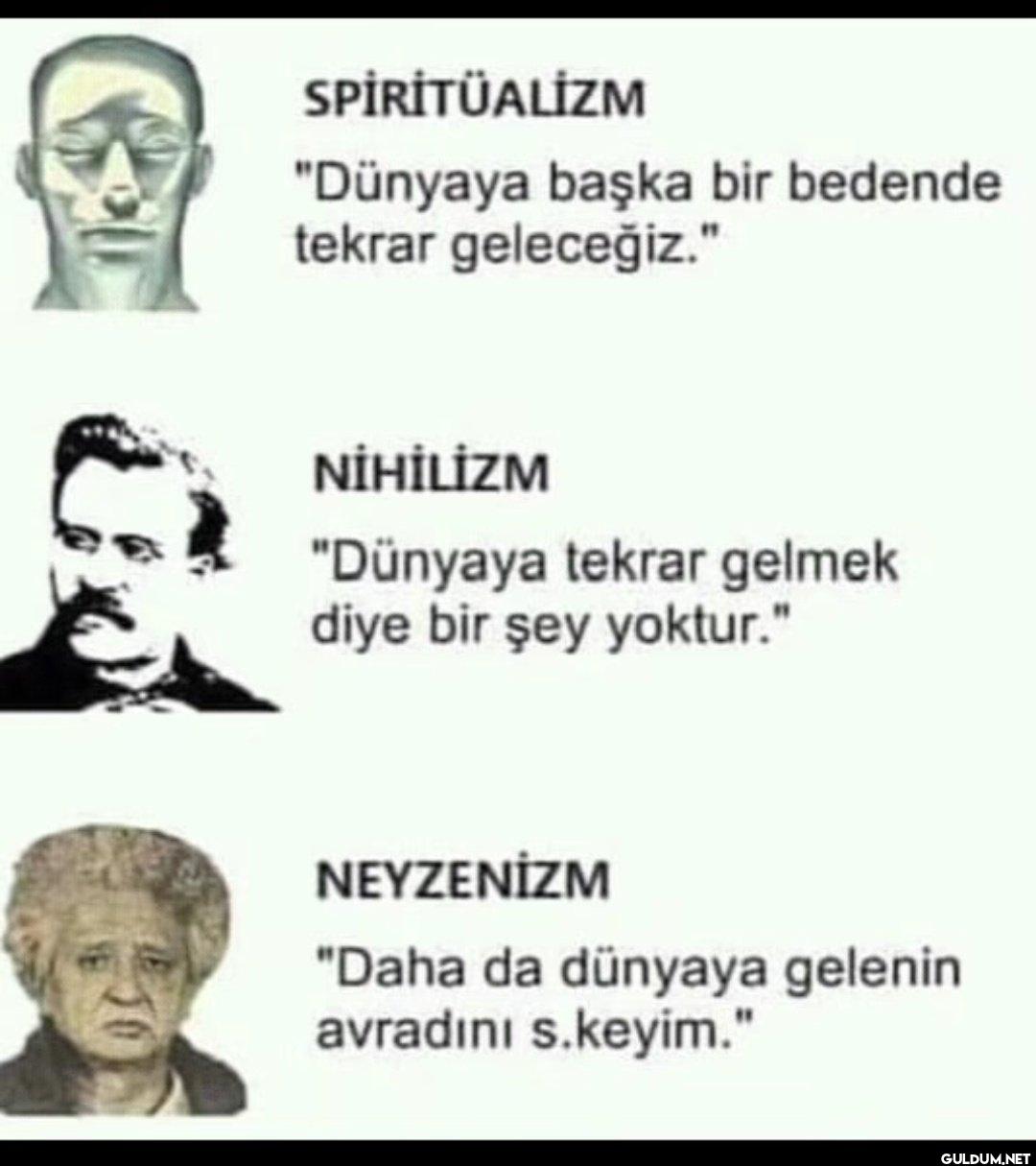 SPİRİTÜALİZM "Dünyaya...