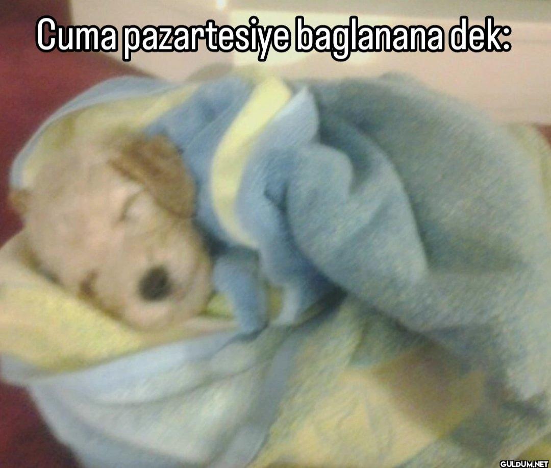 Cuma pazartesiye baglanana dek:
