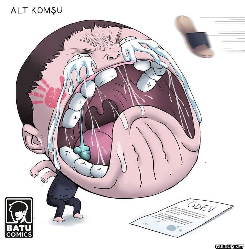 BATU COMICS ÜST KOMŞU  YAN...
