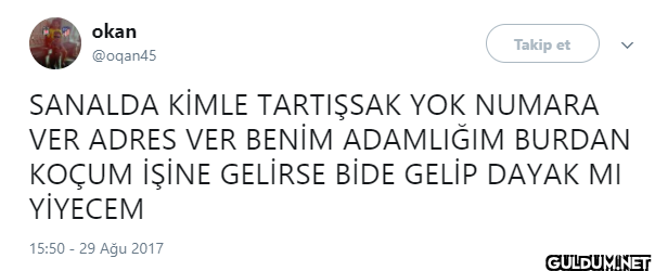Takip et SANALDA KİMLE...