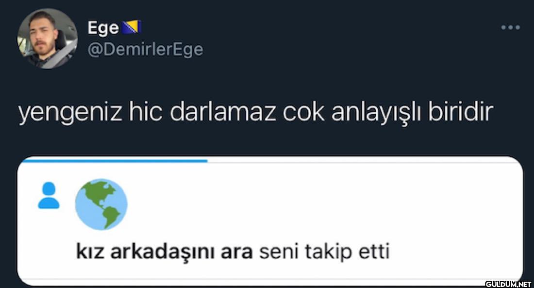 yengeniz hic darlamaz cok...