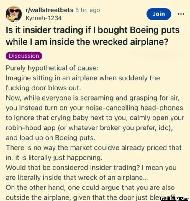 r/wallstreetbets 5 hr. ago...