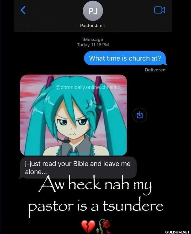 PJ Pastor Jim > iMessage...
