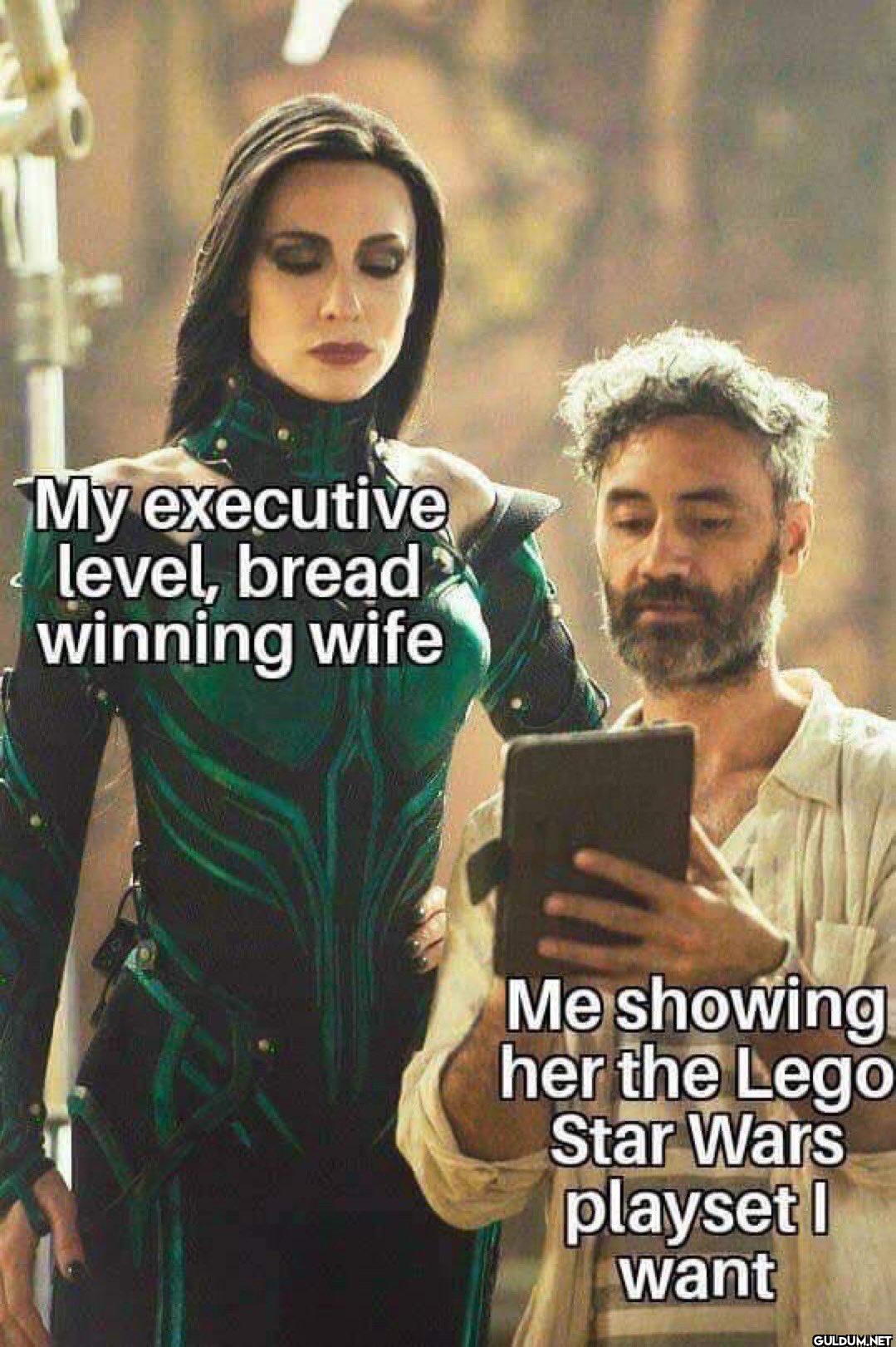 My executive level, bread...