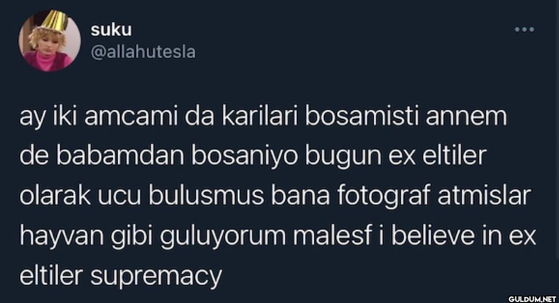ay iki amcami da karilari...