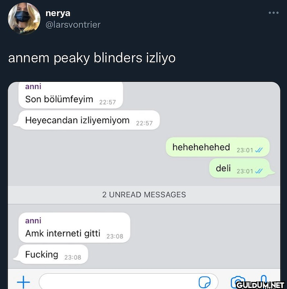 annem peaky blinders...