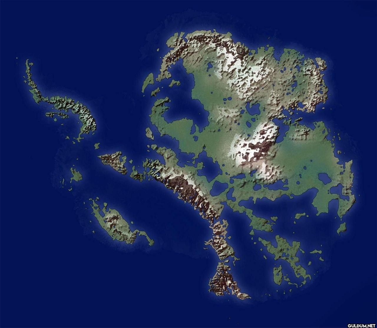 7. Antarctica without ice