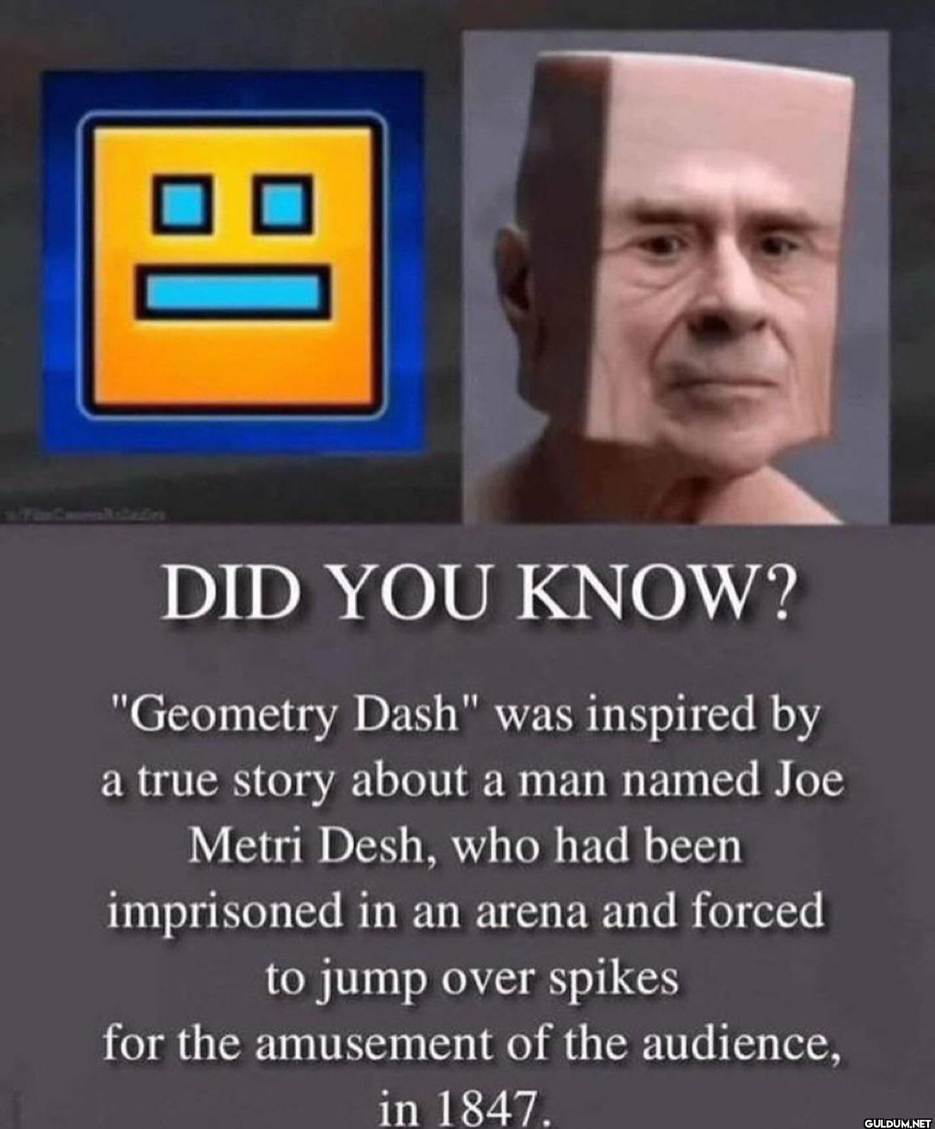 DID YOU KNOW? "Geometry...