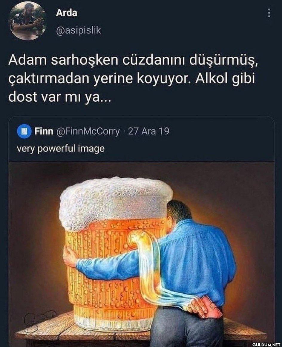 Adam sarhoşken cüzdanını...
