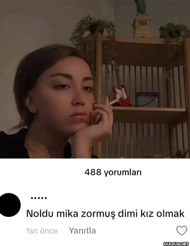 488 yorumları Noldu mika...