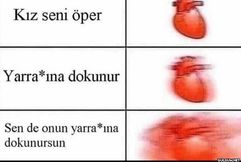 Kız seni öper Yarra*ina...