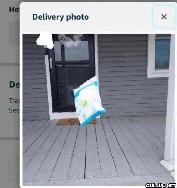 Delivery photo