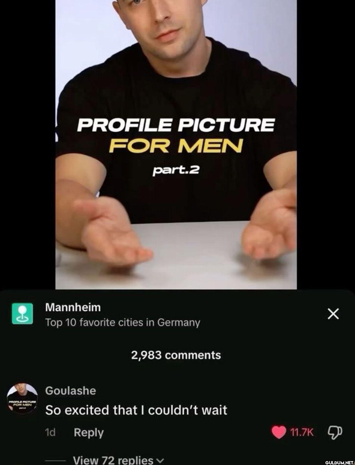 PROFILE PICTURE FOR MEN...