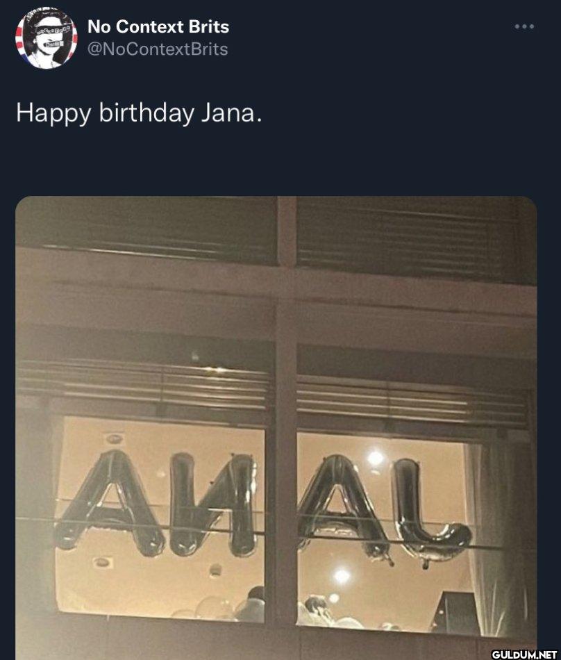 Happy birthday Jana. AMAL
