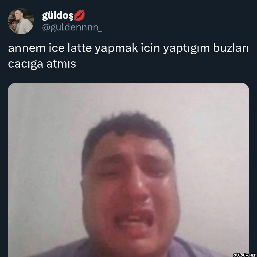 annem ice latte yapmak...
