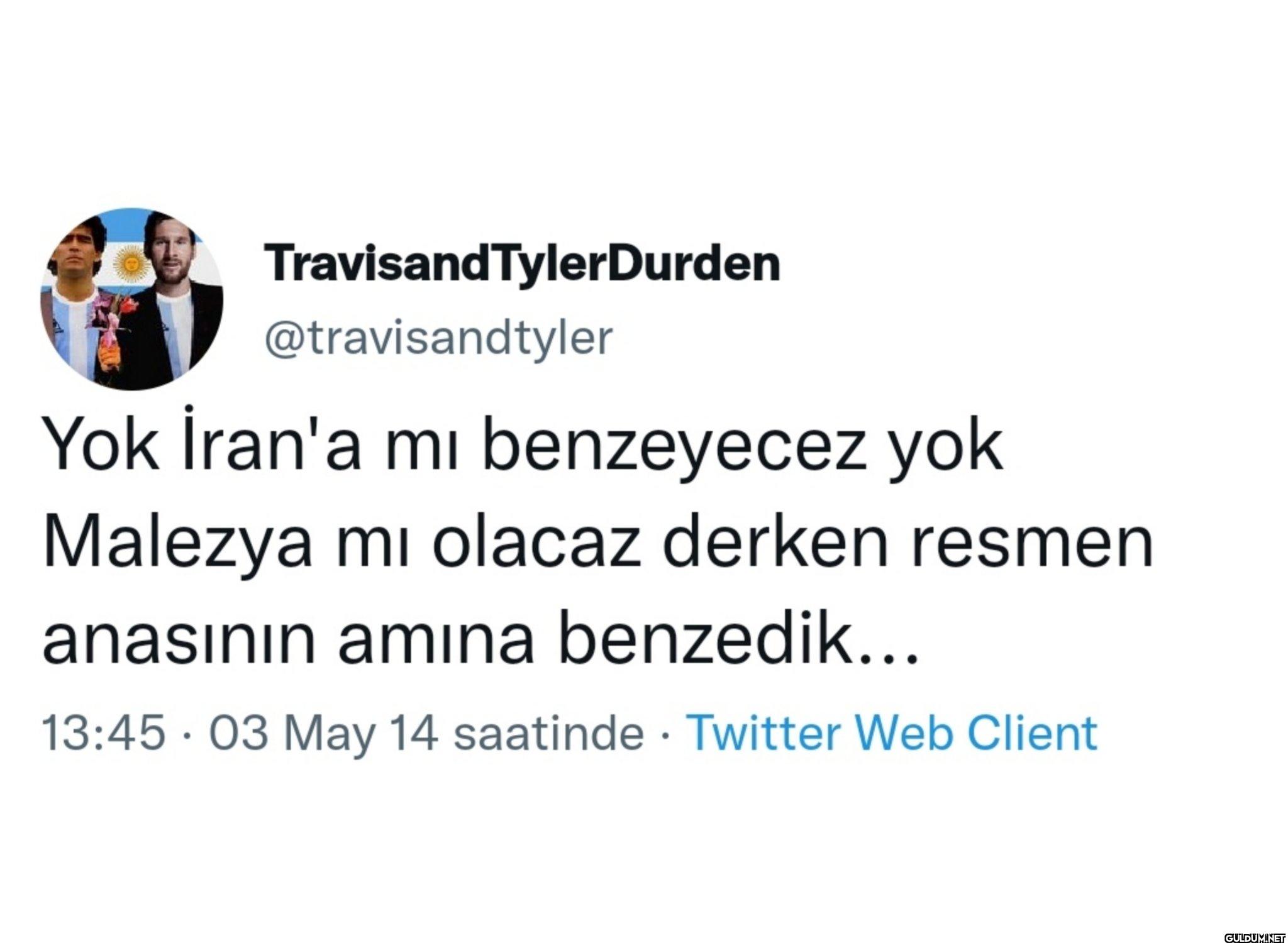 Yok İran'a mı benzeyecez...