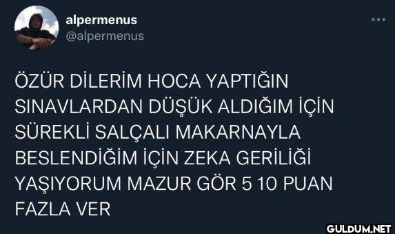 ÖZÜR DİLERİM HOCA YAPTIĞIN...