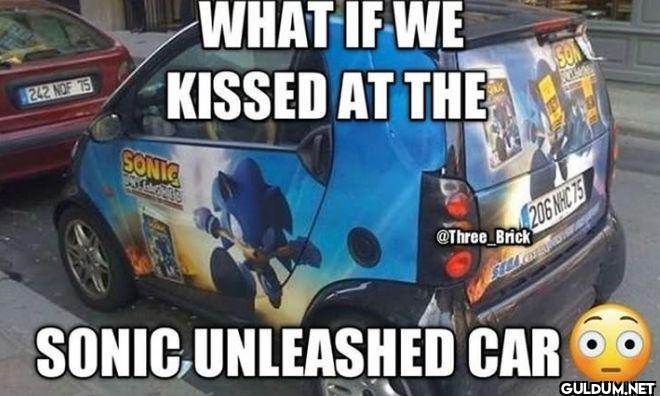 WHAT IF WE KISSED AT THE...