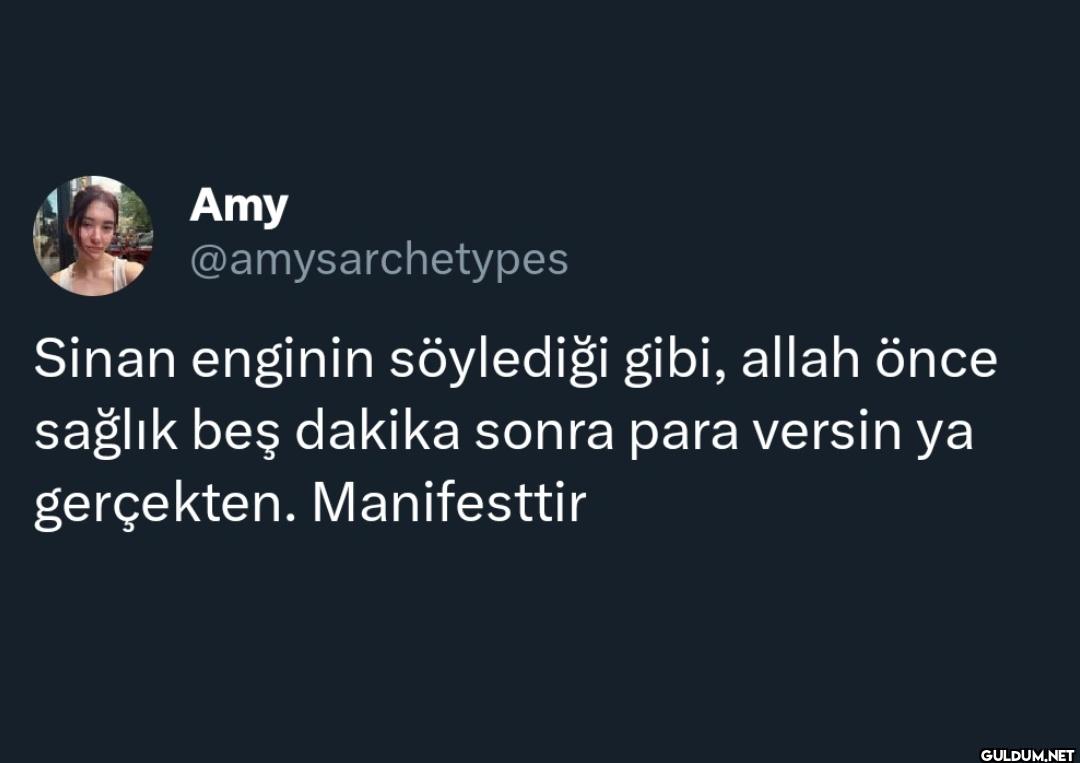 Sinan enginin söylediği...