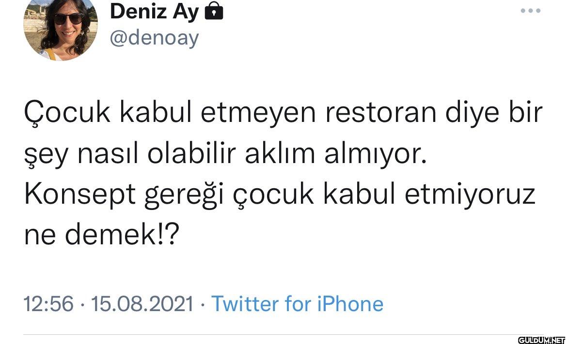 Çocuk kabul etmeyen...