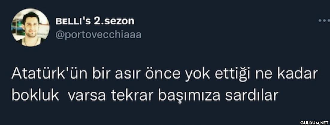 Atatürk'ün bir asır önce...