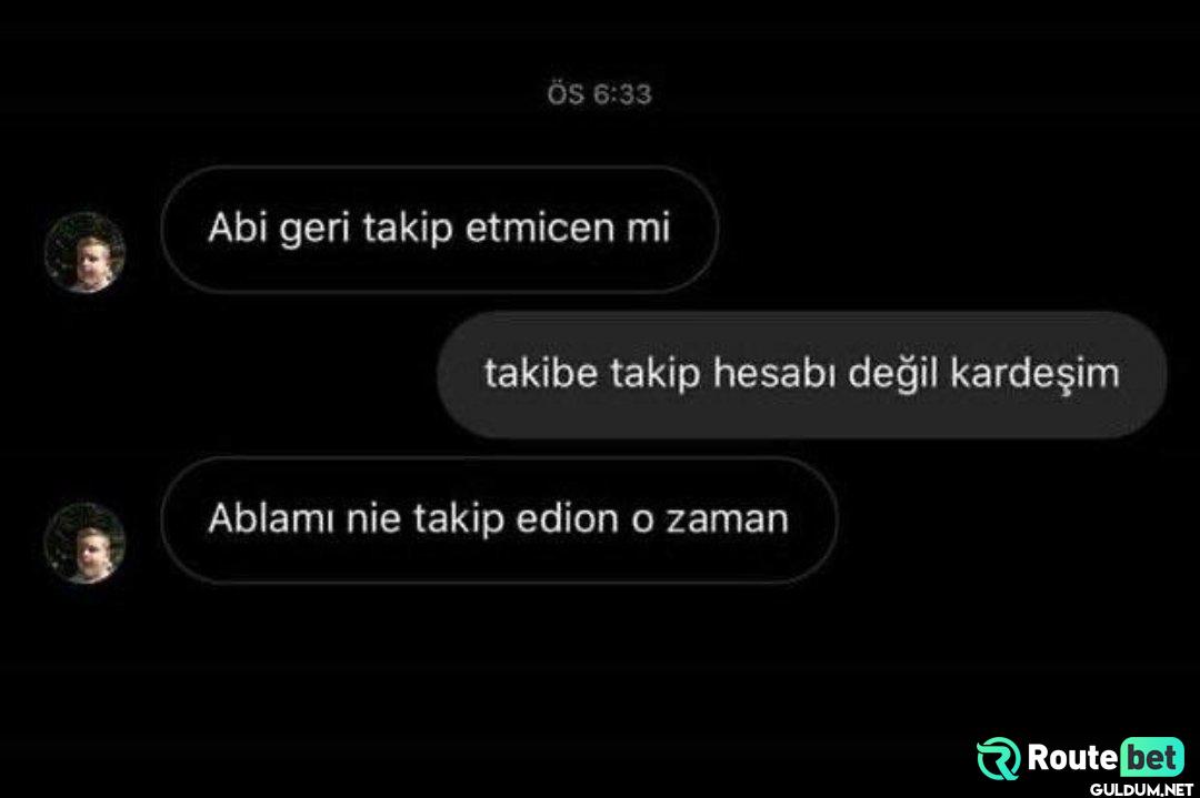 ÖS 6:33 Abi geri takip...