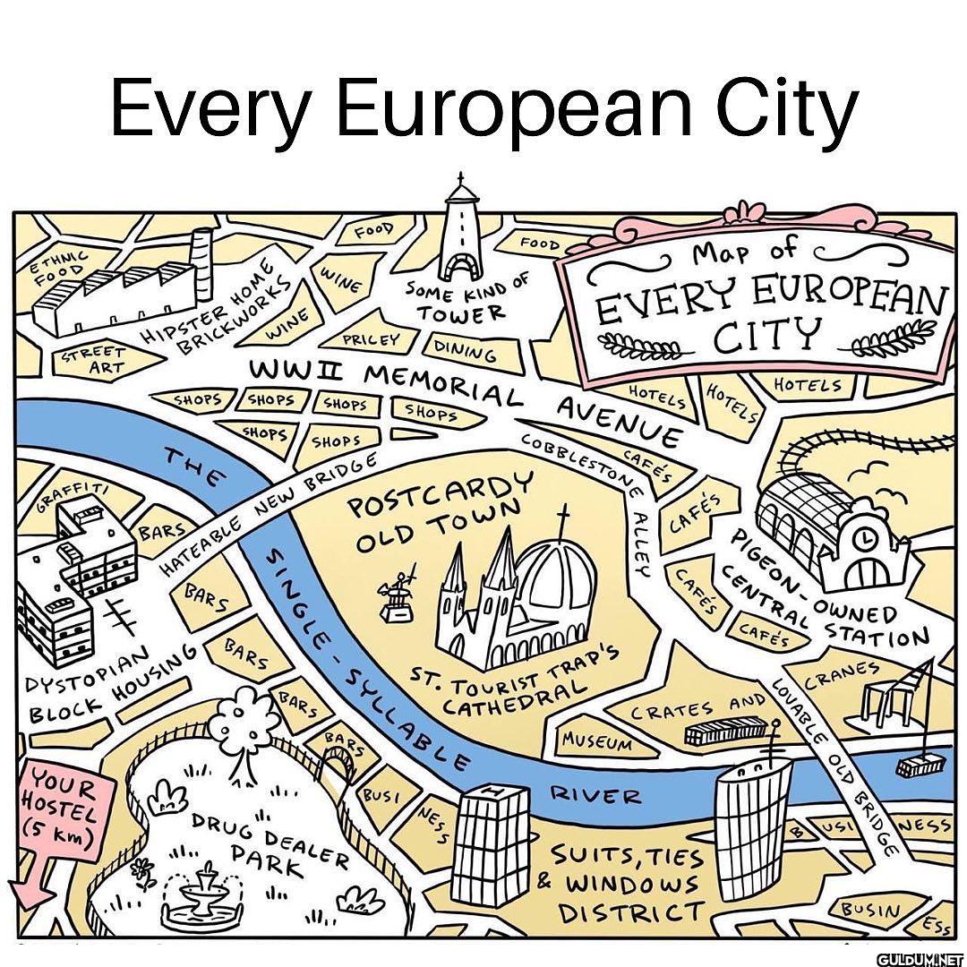 6. Every European Cities  ...
