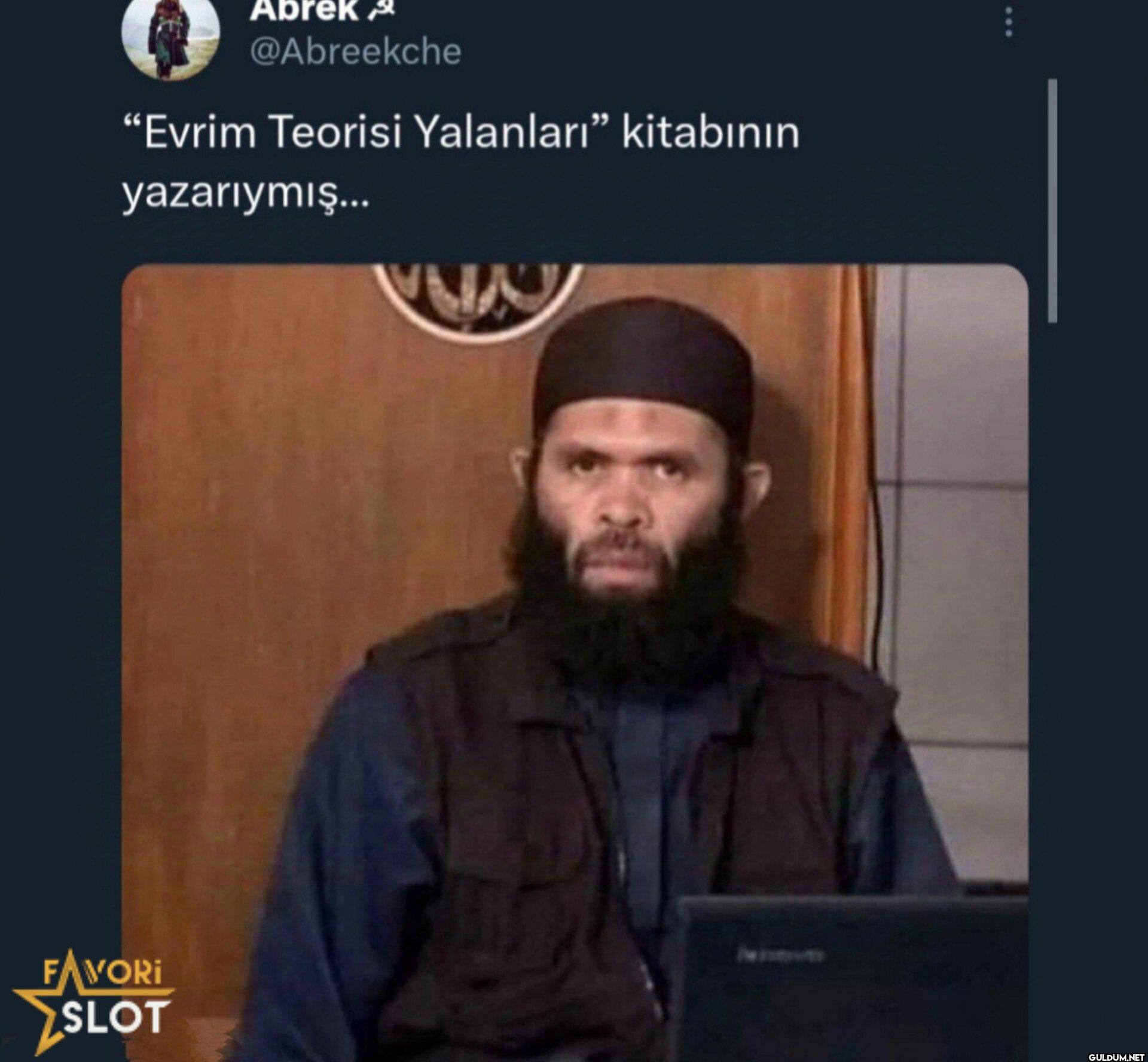 "Evrim Teorisi Yalanları”...